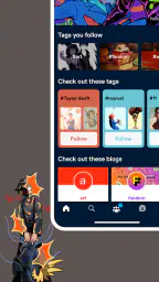 Tumblr— 팬덤, 아트, 카오스 screenshot