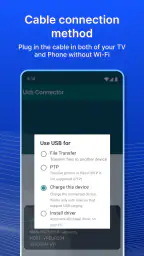 USB 화면 공유 - 휴대폰에서 TV로 screenshot