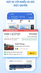 Vexere: Vé xe Máy bay Tàu hỏa screenshot