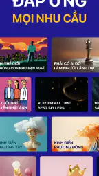 Voiz FM - Sách nói & Podcast screenshot
