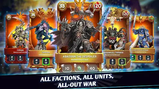 Warhammer Combat Cards - 40K screenshot