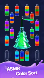 Water Jam Sort: 워터 분류, 병 게임 screenshot