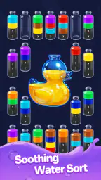 Water Jam Sort: 워터 분류, 병 게임 screenshot