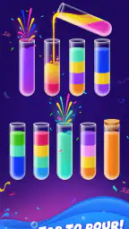 Water Sort: 컬러 튜브 퍼즐 screenshot