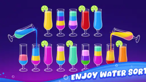 Water Sort: 컬러 튜브 퍼즐 screenshot