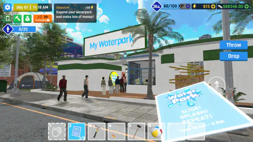 Waterpark Owner Simulator screenshot