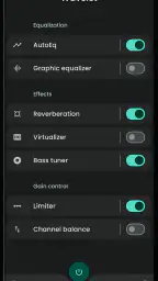 Wavelet: headphone equalizer screenshot