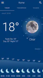 Weather screenshot
