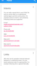 WebView App screenshot