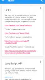 WebView App screenshot