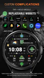 WFP 125 Digital watch face screenshot
