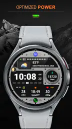 WFP 125 Digital watch face screenshot