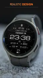 WFP 237 Digital watch face screenshot