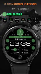 WFP 237 Digital watch face screenshot