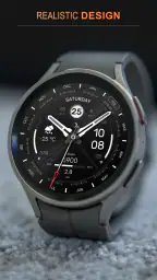 WFP 307 Modern watch face screenshot