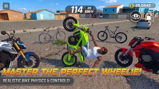Wheelie Master: Moto Ride 3D screenshot