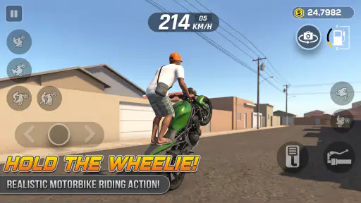 Wheelie Master: Moto Ride 3D screenshot
