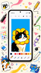 WigglyPaint - Cute Pixel Paint screenshot
