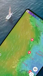 Windfinder Pro: 바람 및 날씨 지도 screenshot