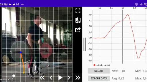 WL Analysis - bar path tracker screenshot