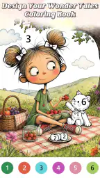 Wonder Tales Coloring Book screenshot