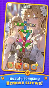 Wood Screw Lovely Puzzle screenshot