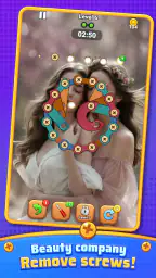 Wood Screw Lovely Puzzle screenshot