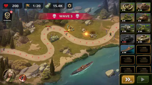 WWII 디펜스: RTS 육군 전략 screenshot