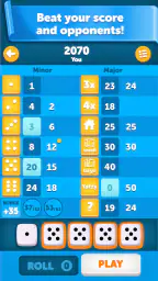 Yatzy screenshot