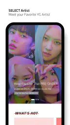 YG SELECT screenshot