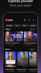 YouTube Studio screenshot