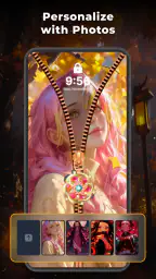 Zipper Lock Screen: Zip Theme screenshot