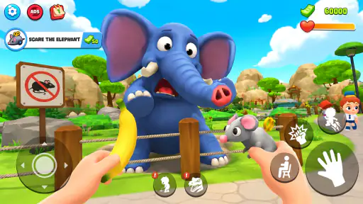 Zoo Prank: Crazy Animals screenshot