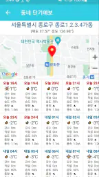 강우레이더 - 강수량 CCTV영상 screenshot