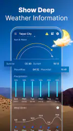날씨 & 심각한 날씨 알림 screenshot