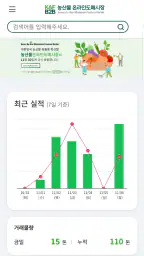 농수산물 온라인도매시장 screenshot