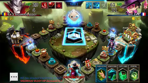 다이캐스트: 혼돈의 법칙 - 주사위 배틀 RPG screenshot