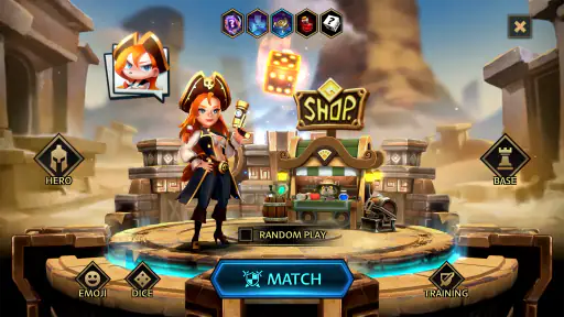 다이캐스트: 혼돈의 법칙 - 주사위 배틀 RPG screenshot