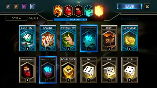 다이캐스트: 혼돈의 법칙 - 주사위 배틀 RPG screenshot