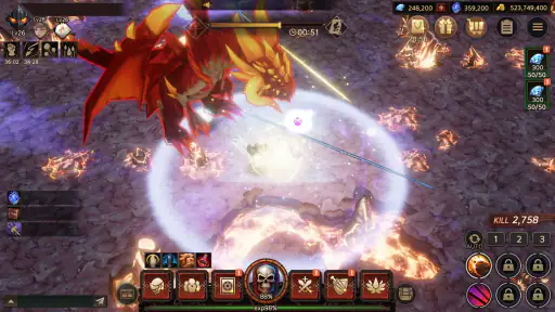 다크 나이트 키우기 : 방치형 RPG screenshot