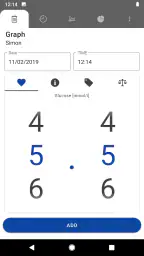 당뇨병 — 혈당 추적기 screenshot