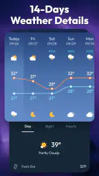 대한민국 일기 예보-님 버스 레이더 기상 예보 프로그램 screenshot