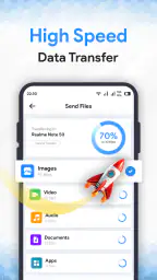 데이터 전송 - Phone Clone screenshot