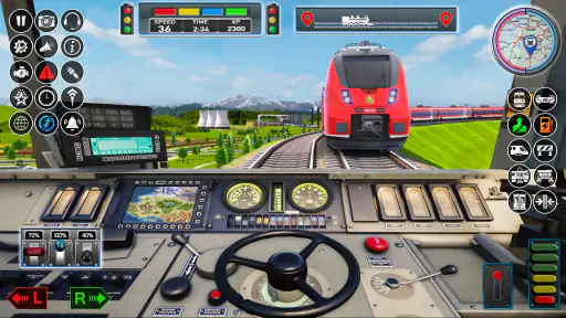 도시 기차 게임 3D 기차 게임 screenshot