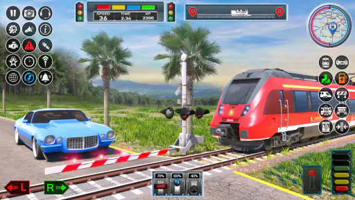 도시 기차 게임 3D 기차 게임 screenshot