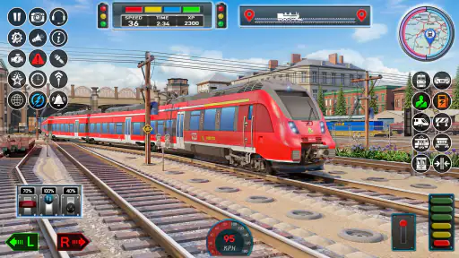 도시 기차 게임 3D 기차 게임 screenshot