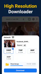 동영상 다운로더: 비디오 세이버, 비디오 플레이어 screenshot