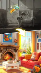 디자인 하우스 (머지 게임) screenshot