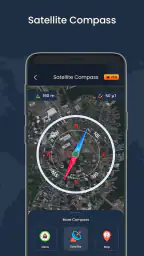 디지털 나침반 및 실시간 날씨 screenshot