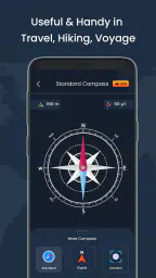 디지털 나침반 및 실시간 날씨 screenshot